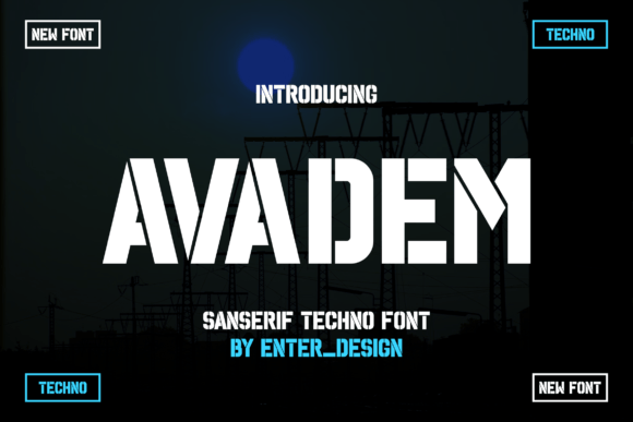 Avadem Font Review: A Bold Typeface for Confident Branding