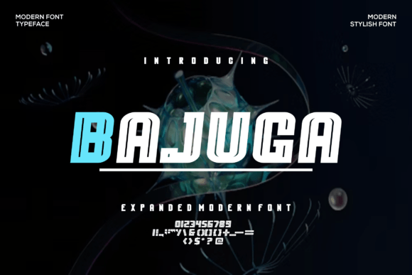 Bajuga Font: A Bold Typeface for Digital Design