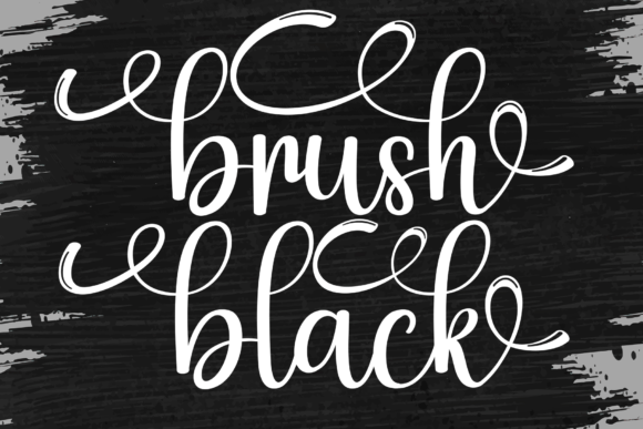 Brush Black Review: A Bold Script for Branding and Design Projects