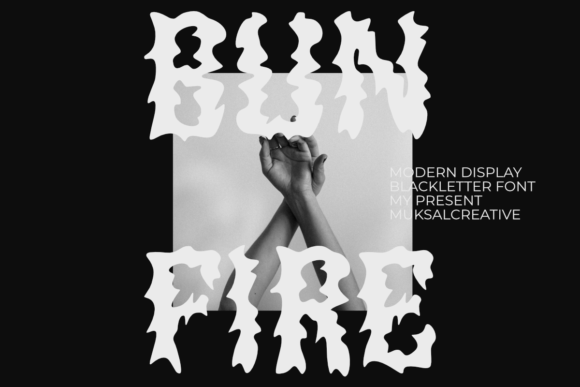 Bunfire: A Bold Typeface for Editorial Magic