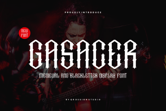 Gasacer Font: A Bold Typeface for Digital Branding