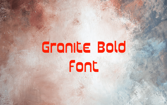 Granite Bold: A Typeface That Commands the Screen