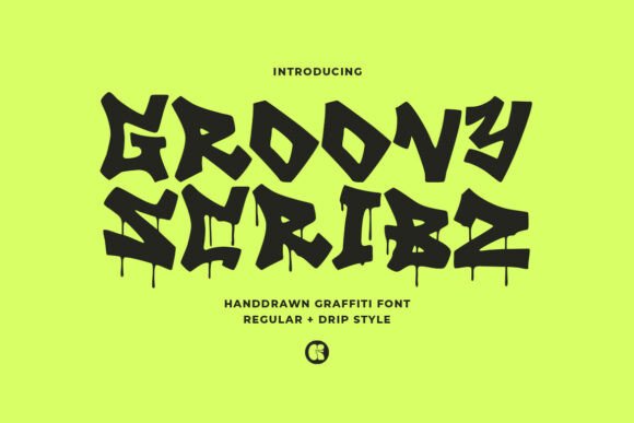 Groovy Scribz: A Display Font That Brings Urban Energy to Editorial Design
