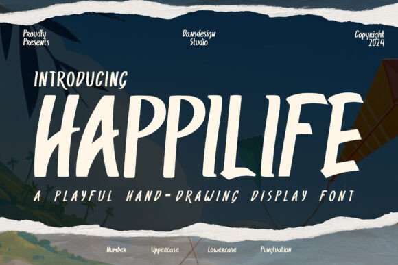 Happilife: A Joyful Display Font for Campaigns That Shine