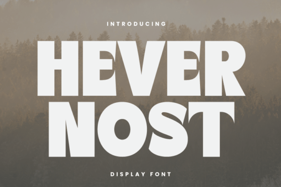 Hevernost Typeface: Making Your Campaigns Unforgettable