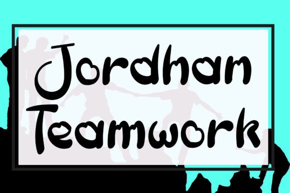Jordhan Teamwork Font: A Bold, Friendly Typeface for Your Brand