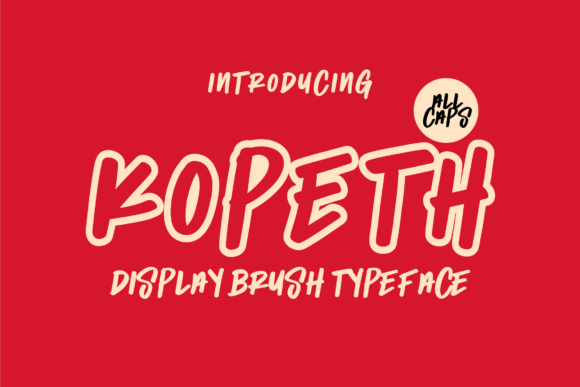 Kopeth: A Display Font with a Handmade Soul for Real Branding Projects