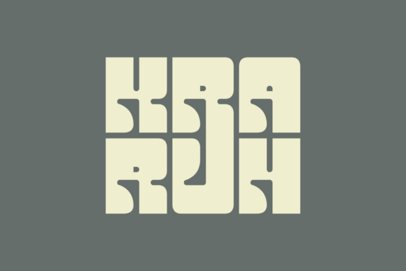 Kraruh Font Review: A Display Typeface with Geometric Charisma