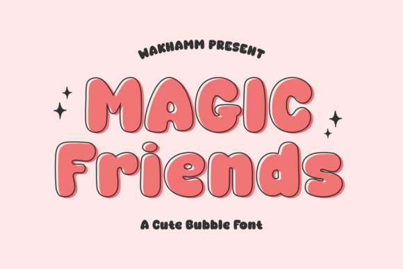 Magic Friends Font: A Display Typeface That Brings Whimsy to Web Design
