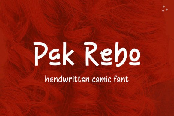 Pak Rebo: A Playful Font for Editorial Design