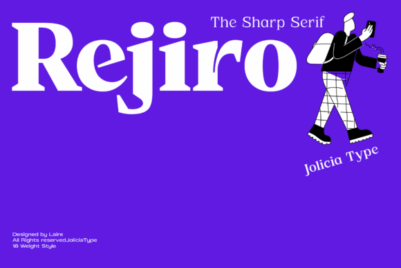 Rejiro Typeface: A Sharp Edge for Bold Campaigns