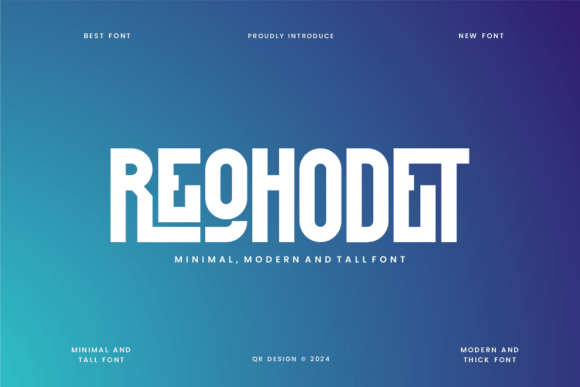 Reqhodet Font Review: A Bold Typeface for Marketers and Creators