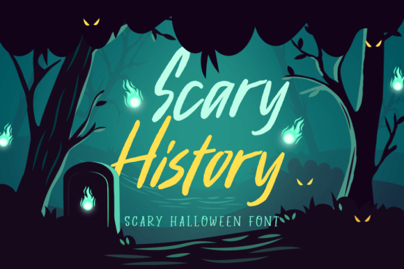 Scary History Font: A Spooky Typeface for Digital Branding
