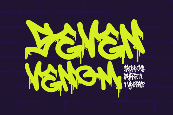Seven Venom Font: The Urban Edge for Your Next Campaign