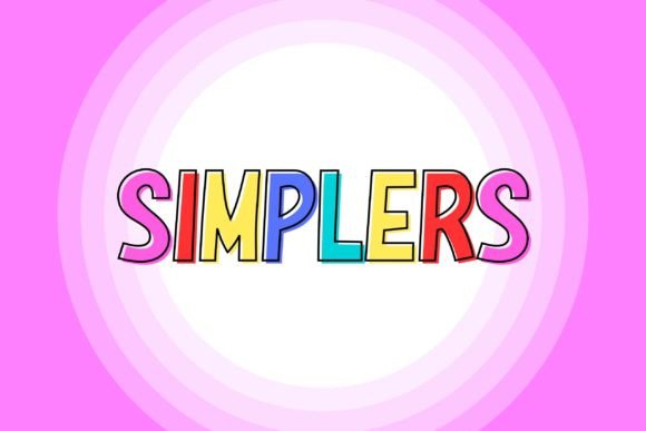 Simplers Font: Gothic-Designed Elegance for Digital Branding