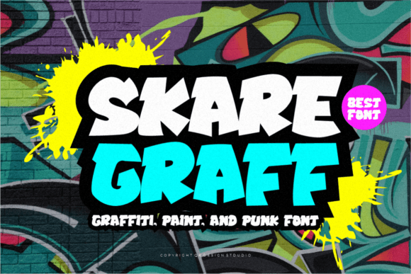 Skare Graff Review: A Display Font with Bold Personality