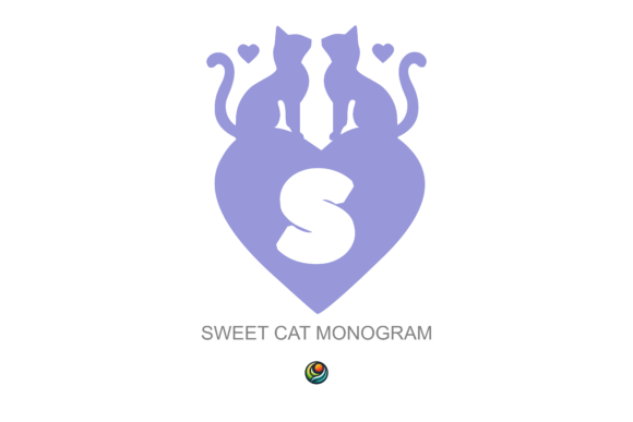 Sweet Cat Monogram Font: A Charming Addition to Your Brand Identity