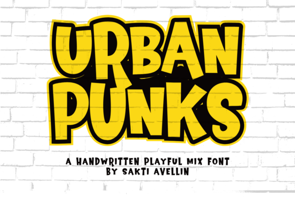 Urban Punks Font: A Bold Typeface for Brand Identity